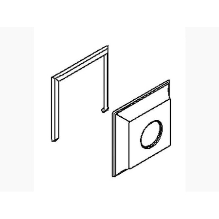 Kohler Face Plate Assy, B&S, Square 1086731-CP